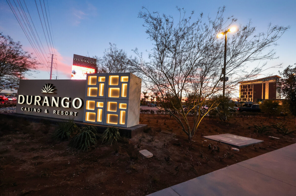 Exterior of Durango Casino Resort.
